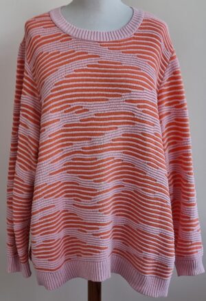 Only Carmakoma roze/oranje trui mt. 54 (XL)