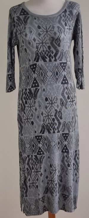 DiDi jurk in grijs tinten mt. M