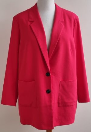 BPC rood/roze blazertje mt. 48