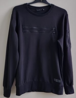 PureWhite zwarte sweater mt. M