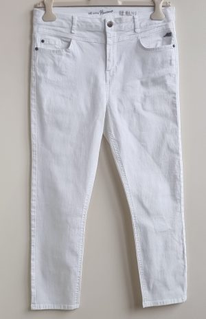 MS Mode witte 7/8 skinny jeans mt. 40