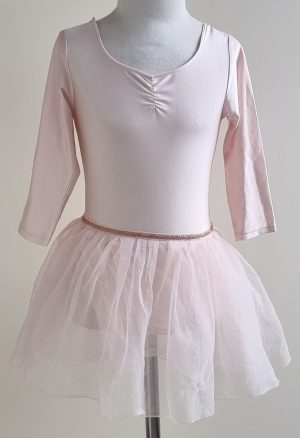 H&M roze ballet pakje met glitter mt. 134/140