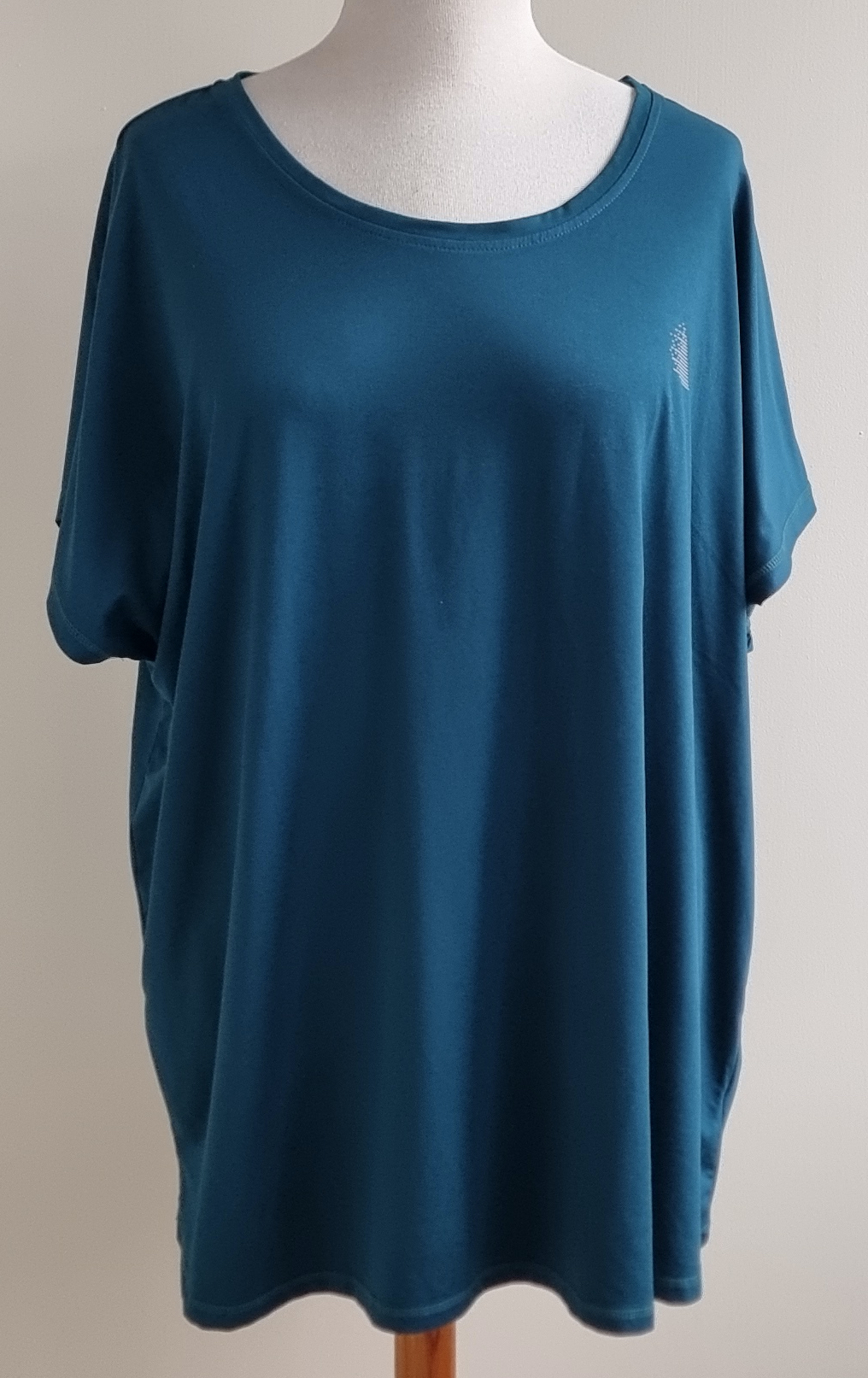 Zizzi (Active) blauw/groen sportshirt mt. 54/56 (XL)