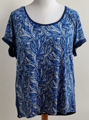 LenaLena by JBC blauwe top mt. 46