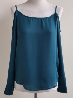 Mint & Berry donkergroene blouse mt. 34