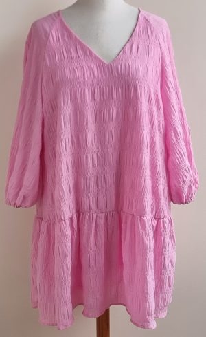 MS Mode roze jurk mt. 44