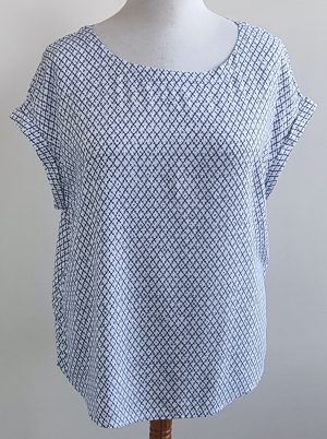 Street One wit/blauw bloesje mt. 42