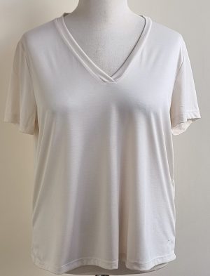 Cream creme t-shirt mt. XL
