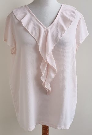 Jazlyn zachtroze blouse mt. 46/48 (XXXL)