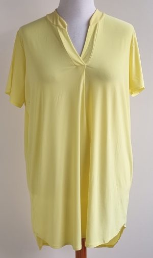 Made in Italy geel tuniek shirt mt. XL