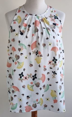 Peacocks witte blouse met printjes mt. XL (20)