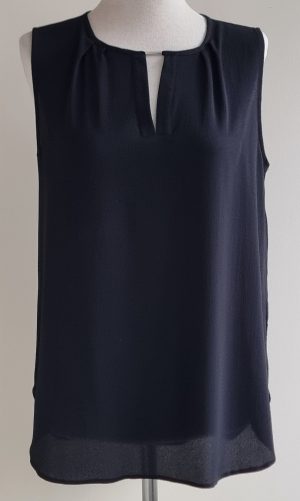 Yessica zwarte mouwloze blouse mt. 40