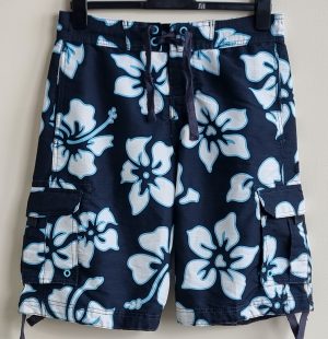 H&M zwarte zwemshort mt. S