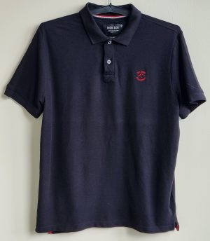 Indicode zwarte polo mt. XL