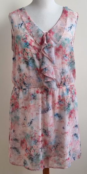 Bel & Bo roze jurkje met onderjurkje mt. 48