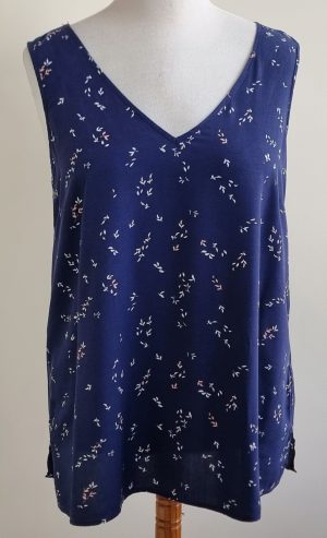 Broadway donkerblauwe blouse/top mt. XL
