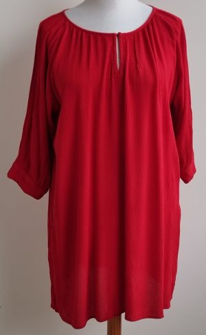 Zizzi rood jurkje mt. 46/48 NIEUW