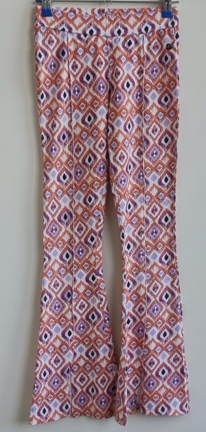 Vingino gekleurde broek met flair pijp mt. 152