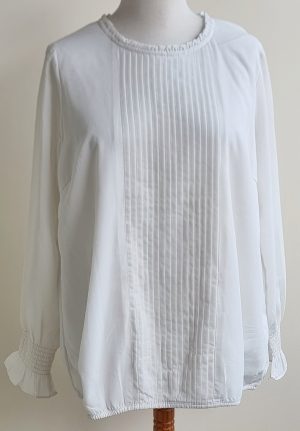 Zhenzi creme blouse mt. 50/52 (L)