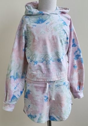 Retour gevlekte zomerse set mt. 134/140