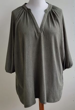 MS Mode groen shirt mt. XXL (52)