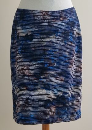 Sommermann blauw rokje mt. 40