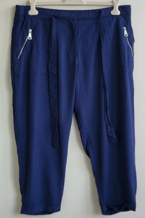 MS Mode marine blauwe enkelbroek mt. 52