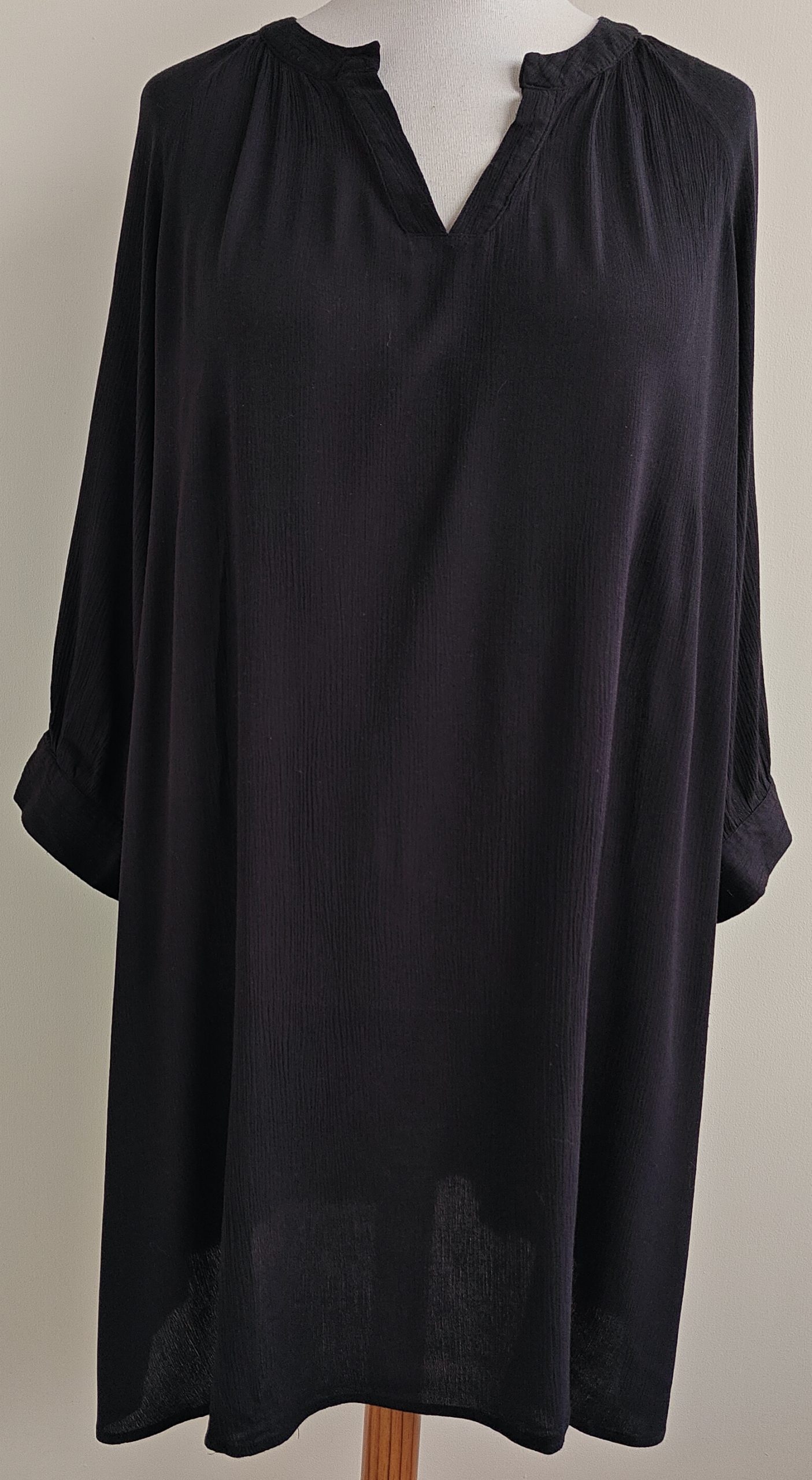 Zizzi zwart tuniek/jurk mt. 50/52 (L)