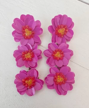 My jewellery roze lange oorbellen Nieuw