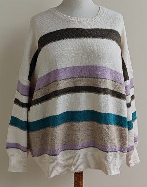 MS Mode gestreepte trui mt. XXL (mt. 52)